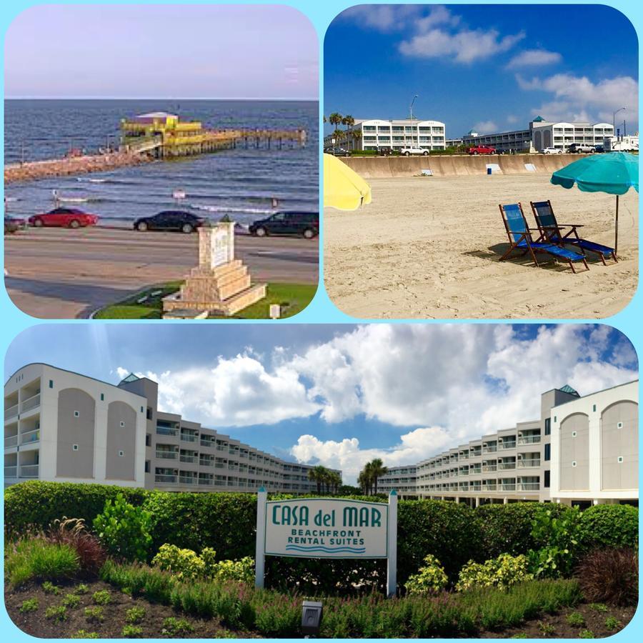 Casa Del Mar Beach View Galveston Bagian luar foto
